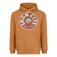 Meerkat vintage retro iron city(beer) proof Heavyweight Hoodie - lanVoArt