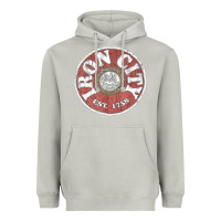 Moon Dust vintage retro iron city(beer) proof Heavyweight Hoodie - lanVoArt