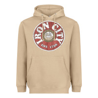 Mushroom vintage retro iron city(beer) proof Heavyweight Hoodie - lanVoArt