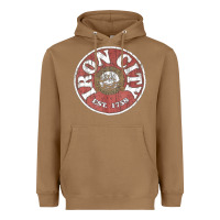 Toasted Coconut vintage retro iron city(beer) proof Heavyweight Hoodie - lanVoArt