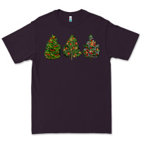 Plum christmas trees Premium Tee - LillyAllenDesigns