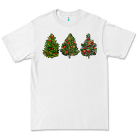 White christmas trees Premium Tee - LillyAllenDesigns
