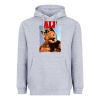 Heather Grey alf vintage classic Heavyweight Hoodie - lanVoArt