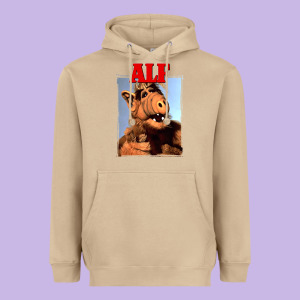 Alf Vintage Classic Heavyweight Hoodie Designed By Lanvoart