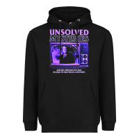 Black unsolved mysteries robert stack Heavyweight Hoodie - lanVoArt