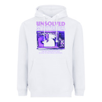 White unsolved mysteries robert stack Heavyweight Hoodie - lanVoArt