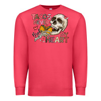 Cardinal Tacos Never Broke My Heart Premium Sweatshirt - CowhideDigitalArt