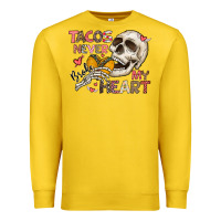 Lemon Tacos Never Broke My Heart Premium Sweatshirt - CowhideDigitalArt