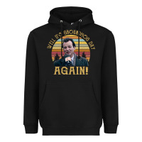 Black vintage well it's groundhog day again unisex shirt Heavyweight Hoodie - lanVoArt