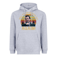 Heather Grey vintage well it's groundhog day again unisex shirt Heavyweight Hoodie - lanVoArt