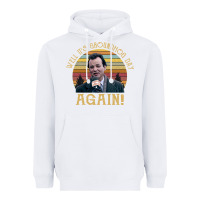 White vintage well it's groundhog day again unisex shirt Heavyweight Hoodie - lanVoArt