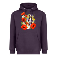 Plum dorothy poppies Heavyweight Hoodie - lanVoArt