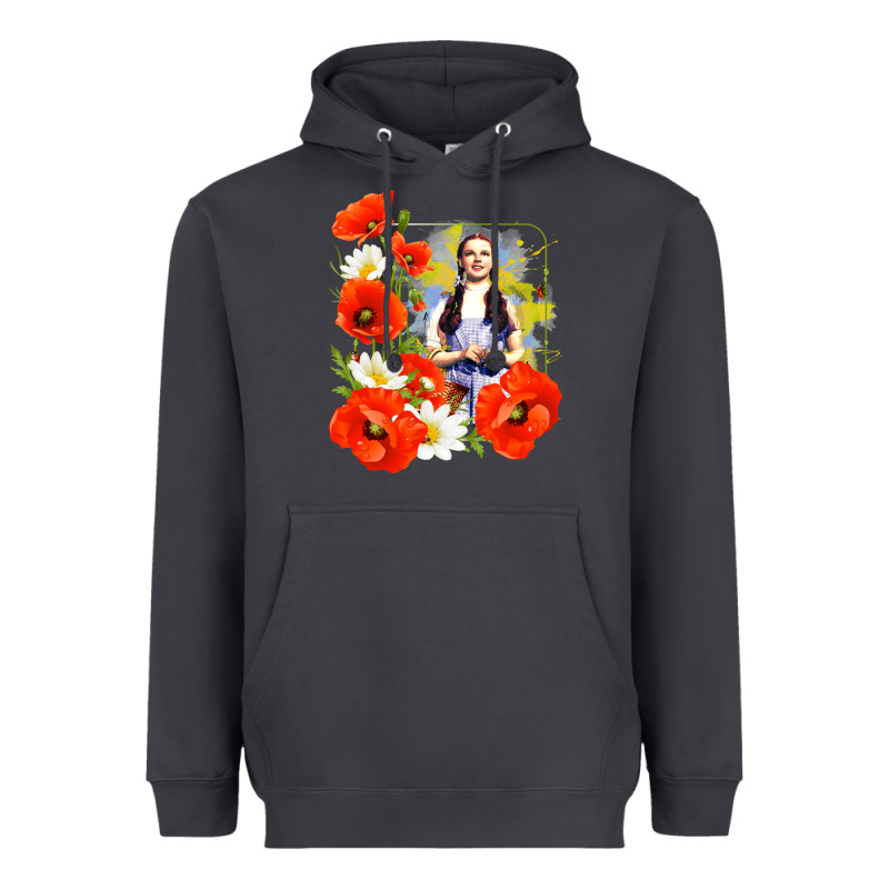 Dorothy Poppies Heavyweight Hoodie by lanVoArt | Teevron