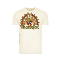 Vintage Arctic Turkey rainbow thankful thanksgiving Vintage Tee - NancyCooperArtShop