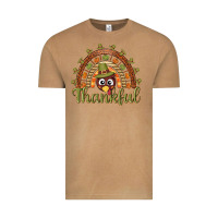 Vintage Camel Turkey rainbow thankful thanksgiving Vintage Tee - NancyCooperArtShop
