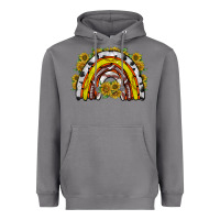 Storm sunflower sports rainbow Heavyweight Hoodie - RacoonDesign