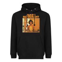 Black arlo guthrie alice's restaurant Heavyweight Hoodie - lanVoArt