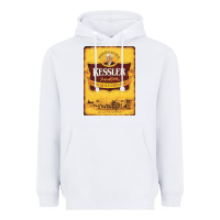 White kessler vintage Heavyweight Hoodie - lanVoArt