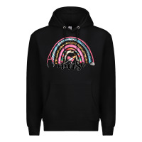 Black western nurse rainbow Premium Hoodie - RanaPortraitStore