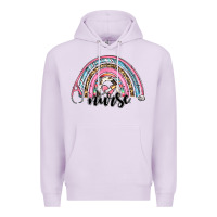 Lilac western nurse rainbow Premium Hoodie - RanaPortraitStore