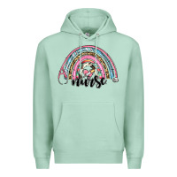 Seafoam western nurse rainbow Premium Hoodie - RanaPortraitStore