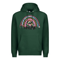 Sports Green western nurse rainbow Premium Hoodie - RanaPortraitStore