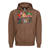 Chestnut Sweet Sweet Summer Zipper Hoodie - CowhideDigitalArt