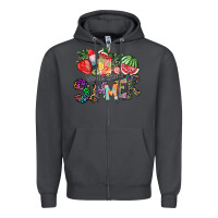 Smoke Sweet Sweet Summer Zipper Hoodie - CowhideDigitalArt