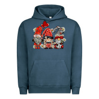 Pigment Midnight Navy ladybug  gnomies Urban Hoodie - BarkalooDesign