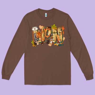 Fall Lpn Long Sleeve Tee Designed By Cowgirlartshop