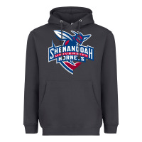 Smoke Shenandoah University Hornets Heavyweight Hoodie - lanVoArt