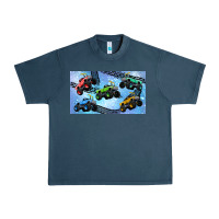 Midnight Navy Children trucks Urban Heavy Tee - TumblerDesignByShophia