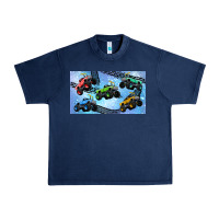 Navy Children trucks Urban Heavy Tee - TumblerDesignByShophia