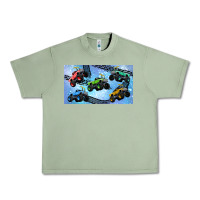 Oil Green Children trucks Urban Heavy Tee - TumblerDesignByShophia