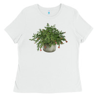 White Dwarf Pomegranate Tree Illustrations Ladies Tee - LillyAllenDesigns