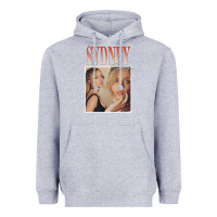 Heather Grey sydney sweeney Heavyweight Hoodie - lanVoArt
