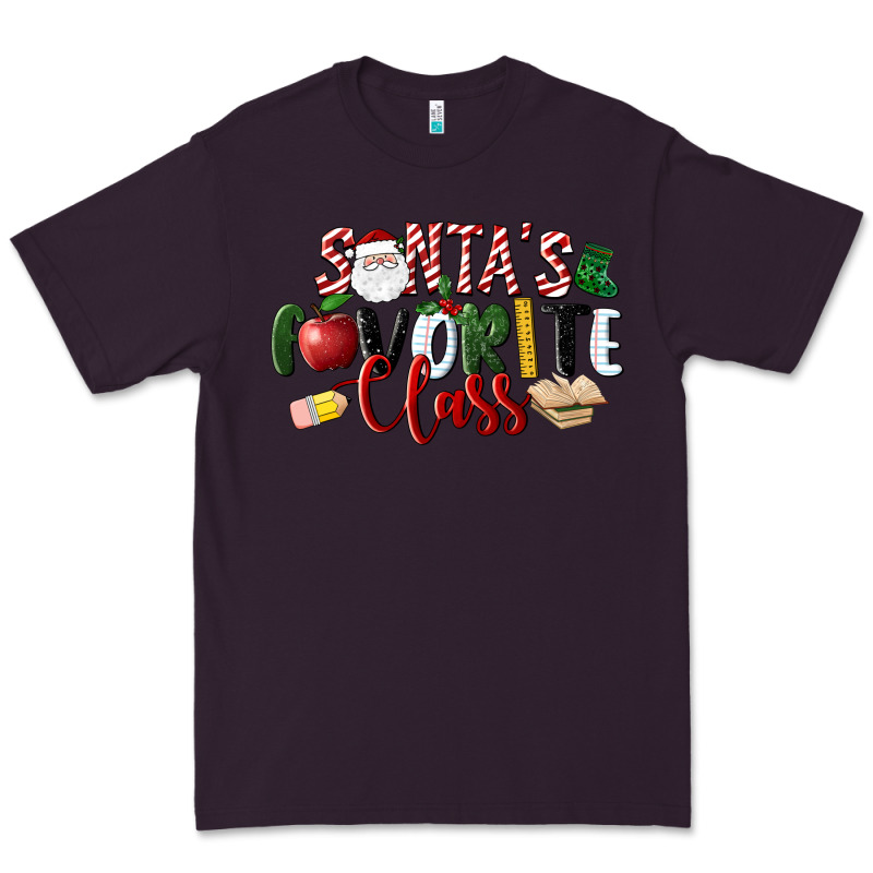 Santa's Favorite Class Christmas Premium Tee by LillyAllenDesigns | Teevron