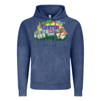 Vintage Denim Happy Easter Day rainbow Vintage Hoodie - HowdyJamesFarm
