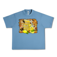 Pebble Blue life is short make it sweet Urban Heavy Tee - JahusDesignShop