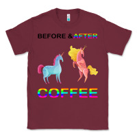 Burgundy Before After Coffee Classic Tee - Bettercallsaul