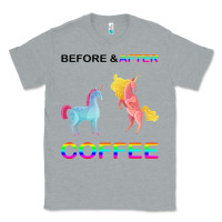 Heather Grey Before After Coffee Classic Tee - Bettercallsaul