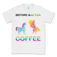 White Before After Coffee Classic Tee - Bettercallsaul