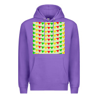 Purple mexico seamless pattern Premium Hoodie - FaDigitalArtStudio