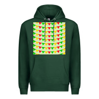 Sports Green mexico seamless pattern Premium Hoodie - FaDigitalArtStudio