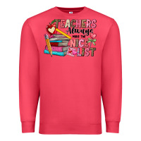 Cardinal Teachers Always Make The Nice List Premium Sweatshirt - CowhideDigitalArt