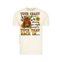 Vintage Arctic Your crazy is showing Vintage Tee - NancyCooperArtShop