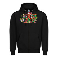 Black Joy Girl Black Zipper Hoodie - CowhideDigitalArt