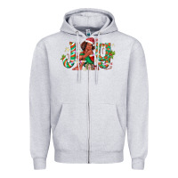 Joy Girl Black Zipper Hoodie | Teevron