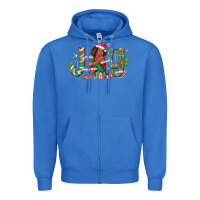 True Royal Joy Girl Black Zipper Hoodie - CowhideDigitalArt