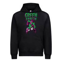 Black green goblin Urban Hoodie - lanVoArt